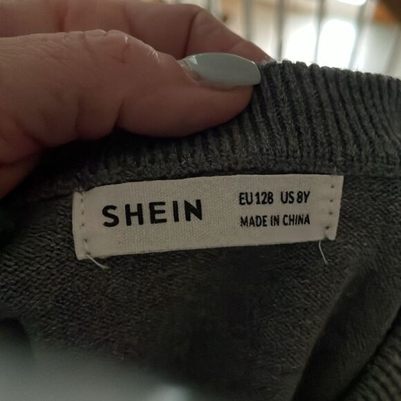 SHEIN Boys Tiger Pattern Sweater - Picture 3 of 3